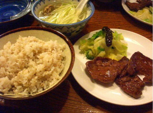牛タン定食