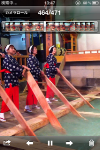 湯もみと踊り